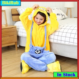 Bộ Đồ Ngủ Liền Thân Hình Minion / Stitch / Pikachu Dễ Thương Cho Nam Và Nữ