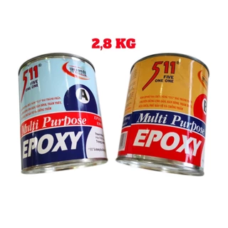 (Cặp 2,8kg) Keo dán đặc biệt EPOXY MULTI PURPOSE 511 VHMART44