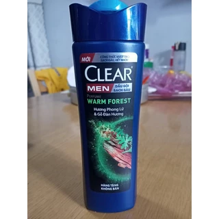 Dầu gội đầu Clear Men sạch gàu chai 140g hương Phong Lữ & Gỗ Đàn Hương - Hàng khuyến mãi