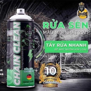 SPRAYKING CHAIN CLEAN - Chai Xịt Rửa Sên Chống Rỉ 400ml mẫu mới