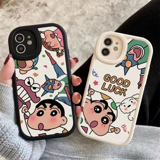 Ốp lưng iPhone 15 Pro Max 15 Plus 14 Pro Max 14 Plus 13 Pro Max 12 Pro Max 11 Pro Max 8 Plus 7 Plus Xs Max Xr X 6 Plus 6s Plus cartoon Xiaoxin good luck lovely Funny Graffiti soft phone case