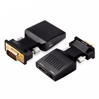 Bộ ChuyểN VGA Sang HDMI 1080P VGA Cho PC / Laptop / MáY ChiếU / Video / HDMI / VGA