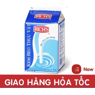 RICH LÙN KEM BÉO THỰC VẬT LÀM BÁNH 454gr ( Quý Khách vui lòng chọn hóa tốc) chỉ giao H