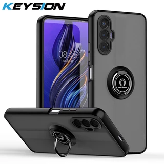 Ốp Điện Thoại KEYSION Trong Suốt Chống Sốc Cho TECNO POVA 3 4 Pro Neo 2 TECNO CAMON 18 P 19 Pro