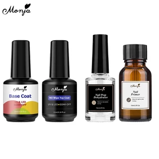 Sơn Nền Monja Gel UV 15ml Lâu Trôi Chuyên Dụng Cho Trang Trí Móng