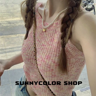 SUNNYCOLOR  áo phông áo thun nữ croptop baby tee Thời trang hàn quốc  fashion Phong cách Stylish Cái mới A99J2TU 36Z230909