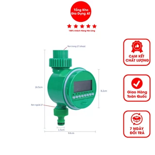 Đồng Hồ Hẹn Giờ Tưới Nước Cho Cây Vật Liệu Nhựa ABS Cao Cấp, Bền Nhỏ Gọn Tiện Dụng