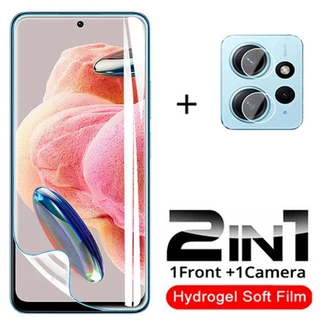 Kính Cường Lực Bảo Vệ Camera 2 Trong 1 Cho Redmi 12C 12 12R A1 A2 Plus Note 12S 12 Pro Plus 4G 5G