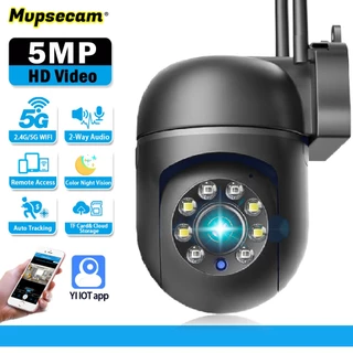 Camera An Ninh 5MP 8MP 1080P 4K 5G WiFi IP PTZ Tầm Nhìn Ban Đêm Cho Bé