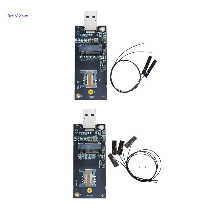 Thẻ Mở Rộng USB M2 DW5821E M2-NGFF DW5811e DW5816E EM7455 L860-GL USB3 0 Cho Mô-Đun 3G 4G 5G LTE