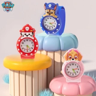 Đồng Hồ Đeo Tay Chống Nước In Hình PAW Patrol Dây Đeo Silicon Ngọt Ngào Cho Trẻ Em