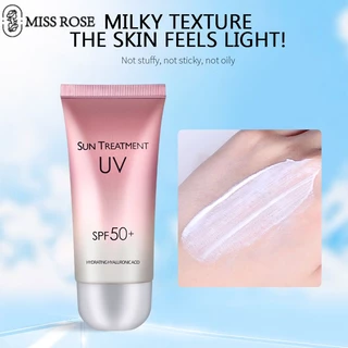 Miss Rose Spf50 Pa++++ Kem Chống Nắng Làm Sáng Nhẹ Không Dính Tia Uv Chống Nắng Cho Da Mặt Cho Da Nhạy Cảm