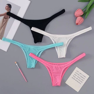 M030nữ Eo Thấp Tam Giác Quấn Nửa Hông Quần Lót Gợi Cảm Mỏng Bikini Co Giãn Quần Thoáng Khí