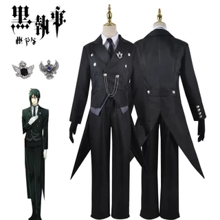 Bộ Đồ Hóa Trang Nhân Vật Sebastian Trong Phim Black Butler