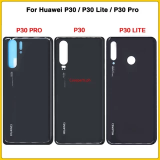 Casb- Dành Cho Huawei P30 / P30 Lite / P30 Pro Ốp điện thoại Pin Phía Sau Tấm Kính + Miếng Dán Dính