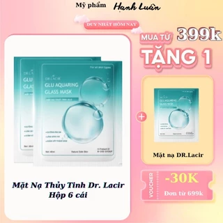 Mặt nạ thuỷ tinh DR.LACIR trắng da cấp ẩm, Glutathione dưỡng da căng bóng trắng mịn, myphamhanhluan