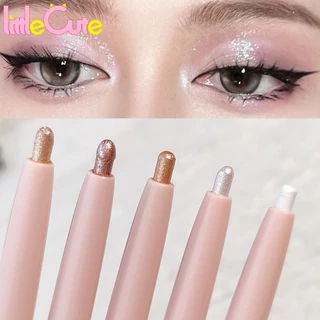 Mỹ phẩm trang điểm mắt / không thấm nước lasting diamond shiny brighten eye shadow pencil / glitter lying silkworm eyeshadow pen / natural face eye matte shimmer highlight makeup pigment