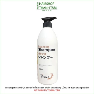 Dầu gội dành cho da gàu chống rụng tóc Prosee Balancing Shampoo AS14 1000ml - chính hãng