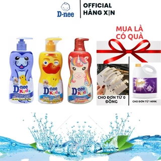 (Nhập khẩu) Sữa Tắm Dnee-Kid Hình Thú 400ml - Sữa tắm an toàn cho bé yêu ..