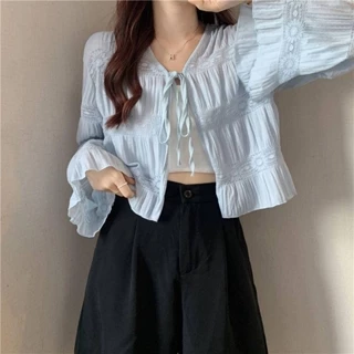 Áo Khoác Cardigan Mỏng Thoáng Khí Chống Nắng Thời Trang Mùa Hè Cho Nữ