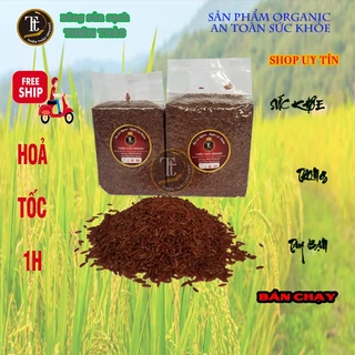 Gạo lức đỏ Huyết Rồng giảm cân ăn kiêng tiểu đường mỡ máu...1 kg HCM