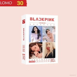 Blackpink Set 30 Tấm Ảnh LOMO card Jennie Jisoo Rose Thẻ