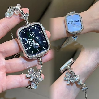 Pandora Dây Đeo Tay Thay Thế Dành Cho apple watch series 9 8 7 se 6 5 4 3 ultra 2 iwatch ultra 49mm 38mm 41mm 40mm 44mm 45mm