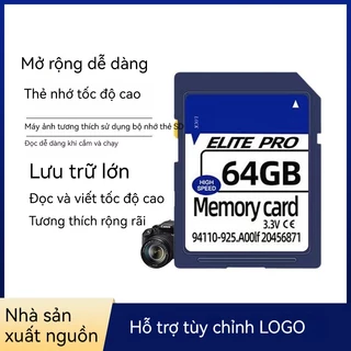 Thẻ Nhớ Máy Ảnh Kỹ Thuật Số 64g CLASS10 32g Tốc Độ Cao