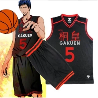 Set Đồ Thể Thao Hóa Trang Nhân Vật Anime Kuroko No Basket Basuke