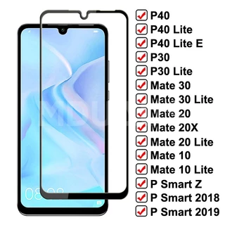 Kính Cường Lực 9D Bảo Vệ Màn Hình Cho Huawei P40 P30 Lite Huawei Mate 30 20 10 Lite 20X