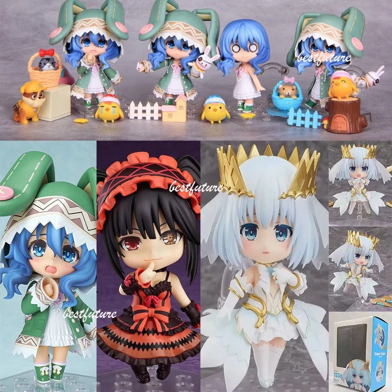 Date a live tobiichi origami1236 # himekawa yoshino 395 # tokisaki kurumi 466 # mô hình hình hành động nendoroid