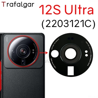 Ống kính kính kính Camera sau cho Xiaomi 12S Ultra thay thế bằng nhãn dán dính 2203121C