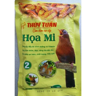 Cám chim Họa mi Thúy Tuấn số 2 cao cấp 200gram. Thức ăn cho chim Hoạ Mi