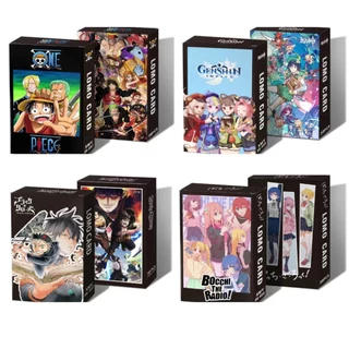 ONE PIECE,BLUE LOCK,Haikyuu!! Attack on Titan,JOJO,BOCCHI THE ROCK! NARUTO,Black Clover,Jujutsu Kaisen,Tokyo Revengers,Hunter, Chainsaw Man,Genshin,SLAM DUNK,Demon Slayer Lomo Card