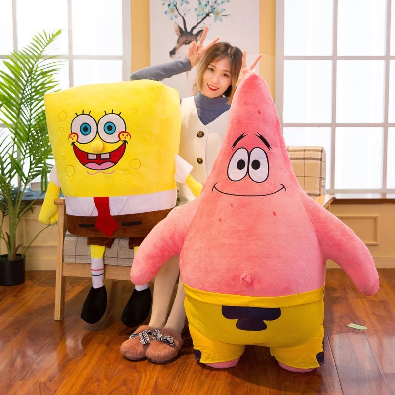 Thú Nhồi Bông Pattaya Hình SpongeBob Dễ Thương Cho Bé