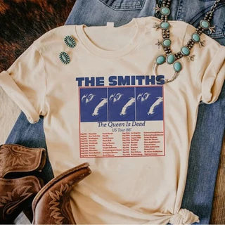 The Smiths áo thun nữ harajuku dạo phố áo thun bé gái manga Nhật Bản 2000 quần áo