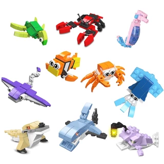 Tương thích lego giải trí khối xây dựng lắp ráp đồ chơi giáo dục động vật biển mô hình côn trùng bé trai cô gái lễ kỷ niệm trang trí nội thất