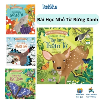 Sách - Những Bài Học Nhỏ Từ Rừng Xanh - Combo 4 Tập - Truyện Tranh Giáo Dục Trẻ 3 - 9 Tuổi (Đinh Tị)