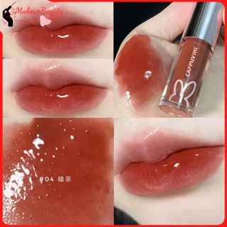 Son bóng Cappuvini, son bóng dưỡng ẩm nội địa trung màu đỏ cam hồng G3 MS 934 [ MakeupBeauty_Store ]