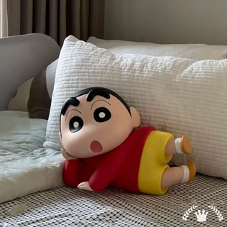 Crayon shin-chan shinnosuke tư thế nằm shin-chan phong cách cổ điển nằm có năng khiếu ge bạn nằm tư duy mới hình inf