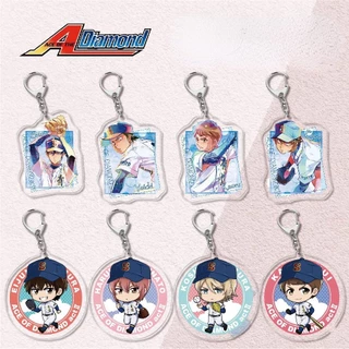 Móc Chìa Khóa Bằng Acrylic Hình Nhân Vật Anime Miyuki Kazuya Ace Trong Sawamura Eijun