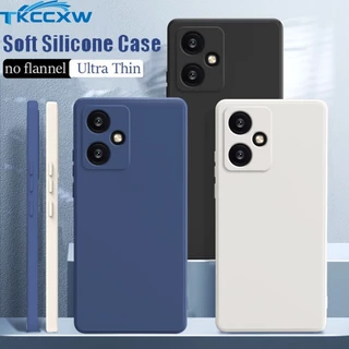 Vỏ điện thoại tpu vuông mềm cho redmi 12 12c redmi note 12s 12 pro vỏ kẹo màu sắc đầy màu sắc đồng bằng matte tươi đơn giản dễ thương bìa mềm