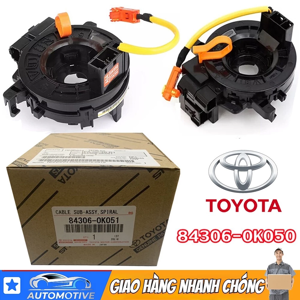 Cuộn Dây Cáp Xoắn 84306-0K050 Cho Xe Toyota Corolla Yaris Camry Toyota Corolla Yaris Camry 84306-0K050