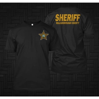 New police county sheriff hillsborough florida hoa kỳ áo phông tee