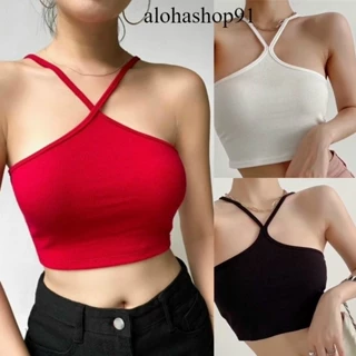 Áo Dây Yếm Croptop Hở Lưng alohashop91