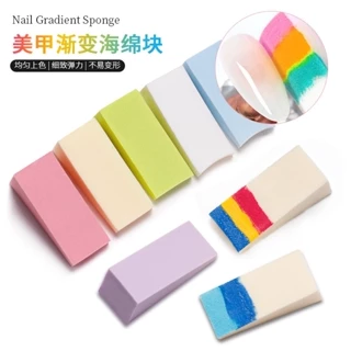 Bộ 8 Dụng Cụ Làm Móng Hình Khối Đậu Phụ Mini Nhiều Mặt Có Thể Sử Dụng Để Làm Nail