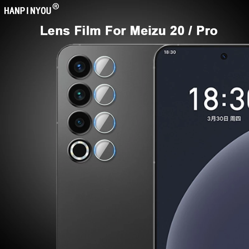 Dành Cho Meizu 20 / 21 Pro Note Infinity Classic Clear Ultra Slim Back Camera Bảo Vệ Ống Kính Phim Mềm - Không Kính Cường Lực