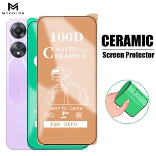 kính cường lực dẻo Toàn màn hình cho OPPO A60 A98 A96 A79 A78 A77 A77s A76 A36 A58 A57 A38 A18 A17 A17K 5G 4G 2024