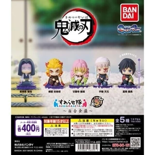 BANDAI Búp Bê Gashapon Demon Slayer 5 Cột Giyu Mili H6VR