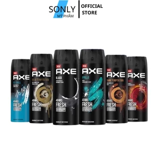 Xịt khử mùi Nam Axe Deodorant & Body Spray - 150ml ( Nhiều mùi lựa chọn ) - SONLY